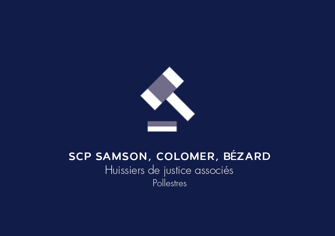 SCP Frédéric SAMSON, Pascal COLOMER, Stéphane BÉZARD