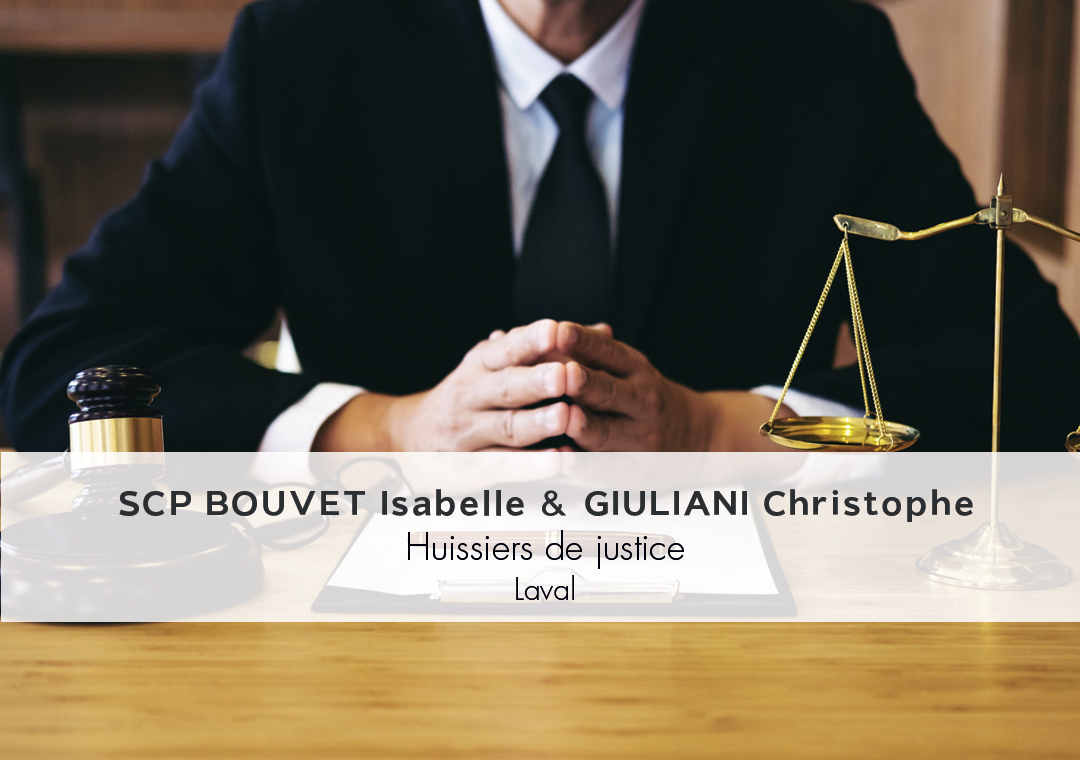 SCP BOUVET Isabelle & GIULIANI Christophe