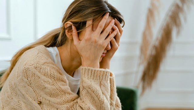 Femme stressée
