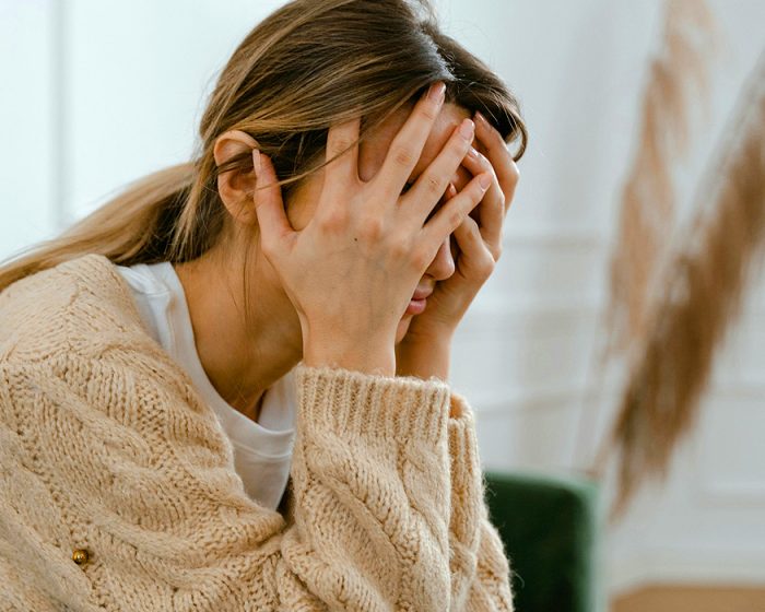 Femme stressée